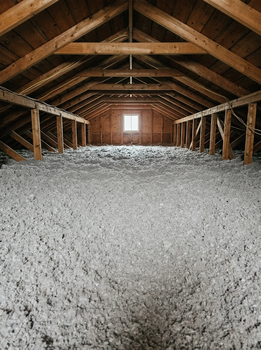 Eco Elements insulating a home near Bountiful, Utah
