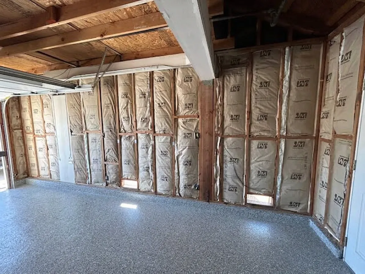 Garage insulation
